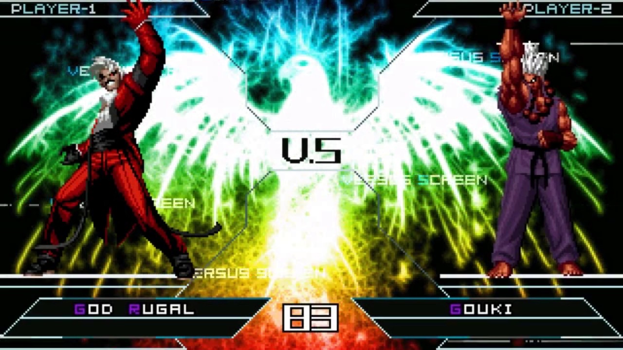 [KOF Mugen] God Rugal VS Gouki