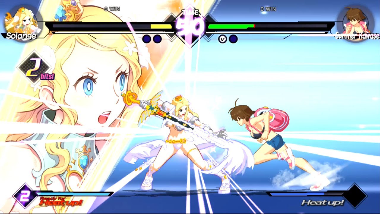 SOLANGE vs SUMMER KAWASE (Hardest Difficulty) Blade Strangers
