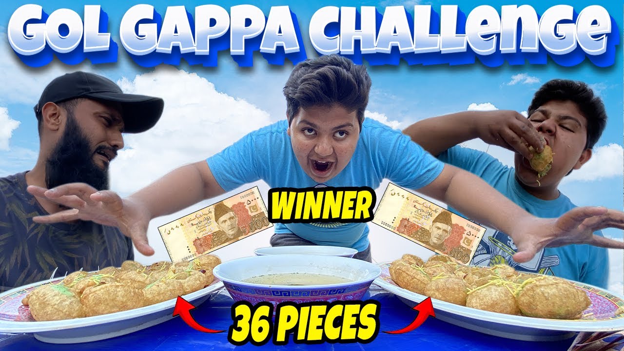Gol gappa challenge ma 10 hazar rupee haar gaya ma 😭 (Fahad Bhai Official)