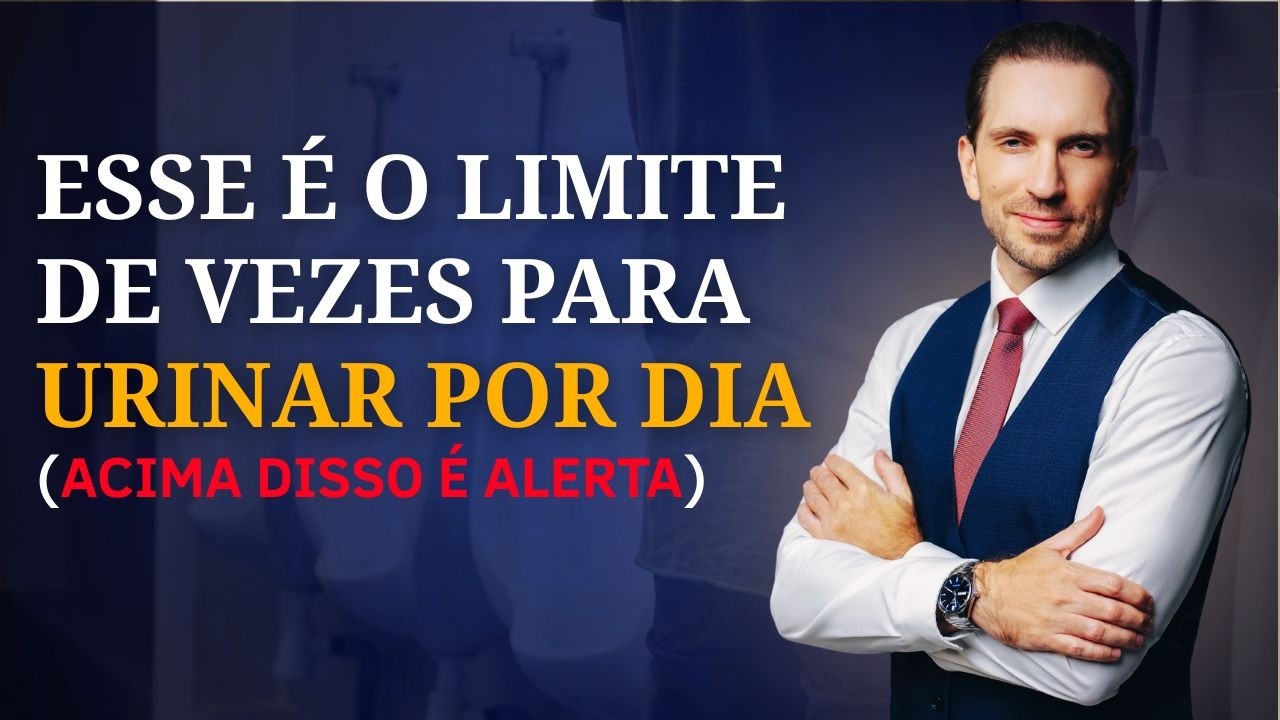 Quantas vezes é normal urinar por dia? A resposta pode te surpreender