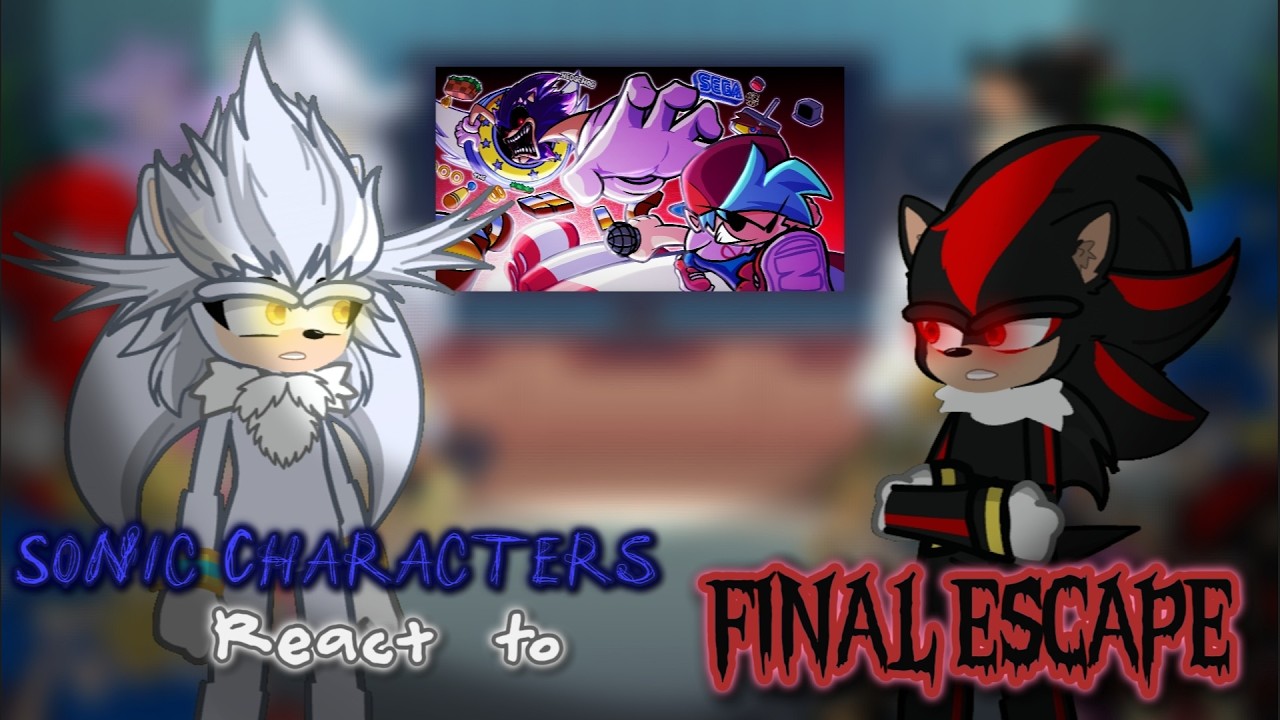 Sonic Characters react to Final Escape but the sprites are SUPER smooth || (FINAL)