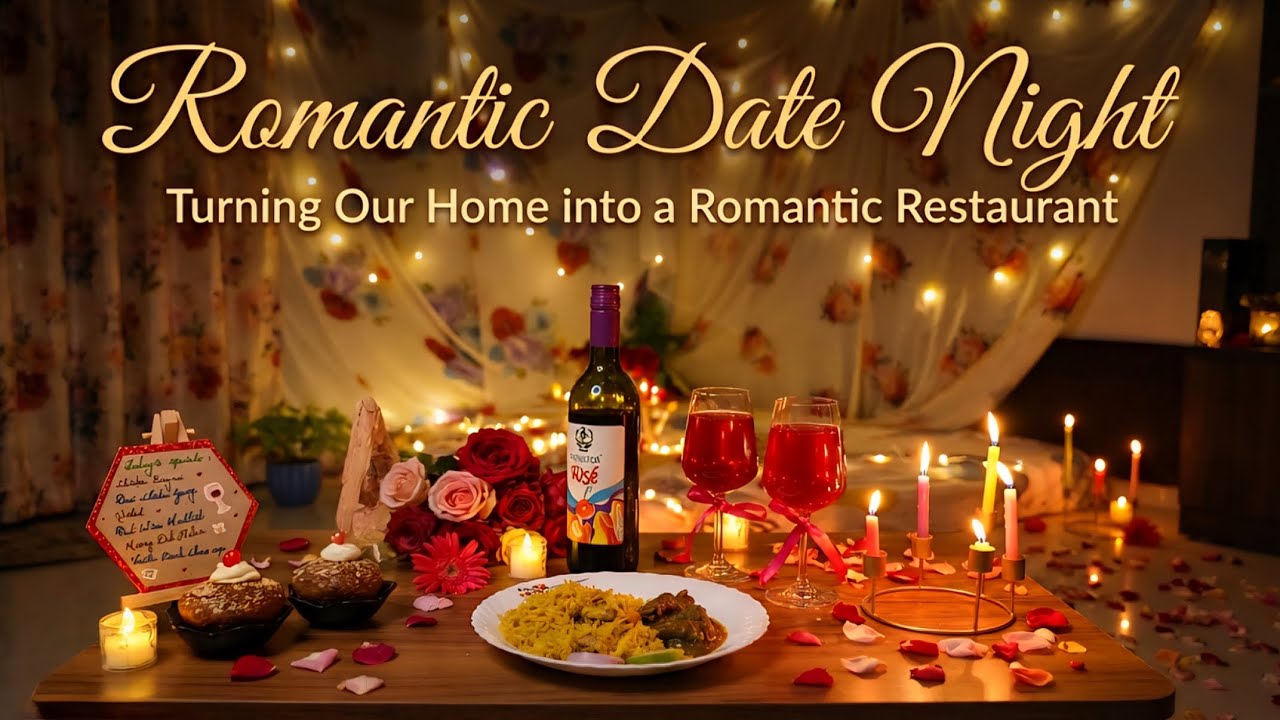 The Most Romantic Birthday Surprise at Home 💖🕯️ 🏡