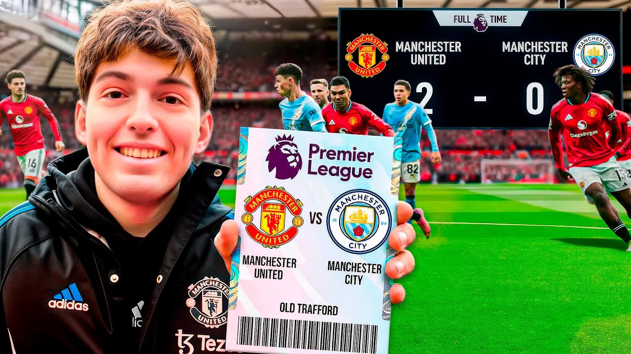 VIAJO A MANCHESTER PARA VER UNITED-CITY Y PASA ESTO…