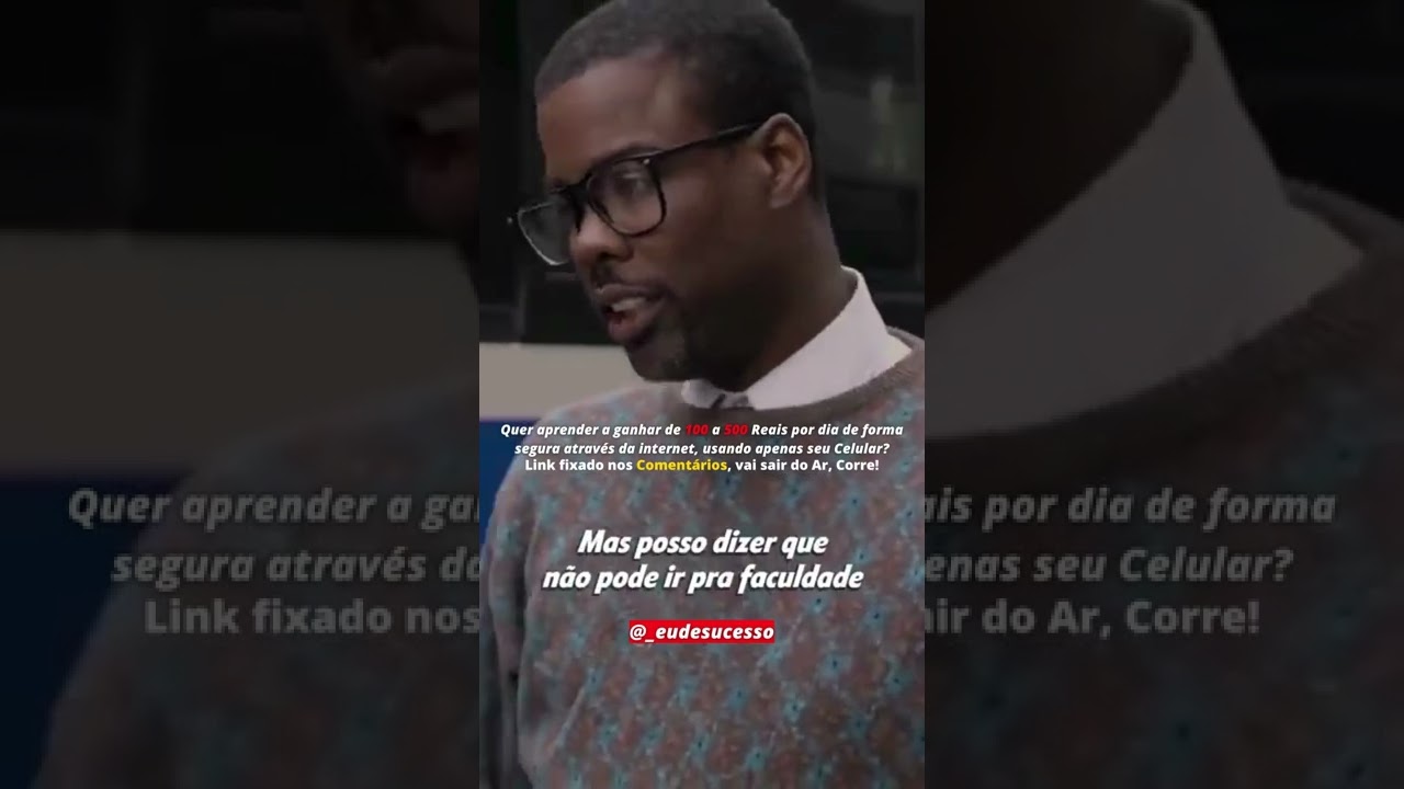 V&aacute; se descobrir - Chris Rock | Motiva&ccedil;&atilde;o #shorts
