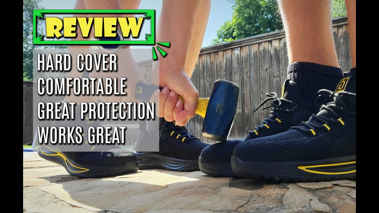 Everyday Protection: GLANOUDUN Steel Toe Safety Shoes