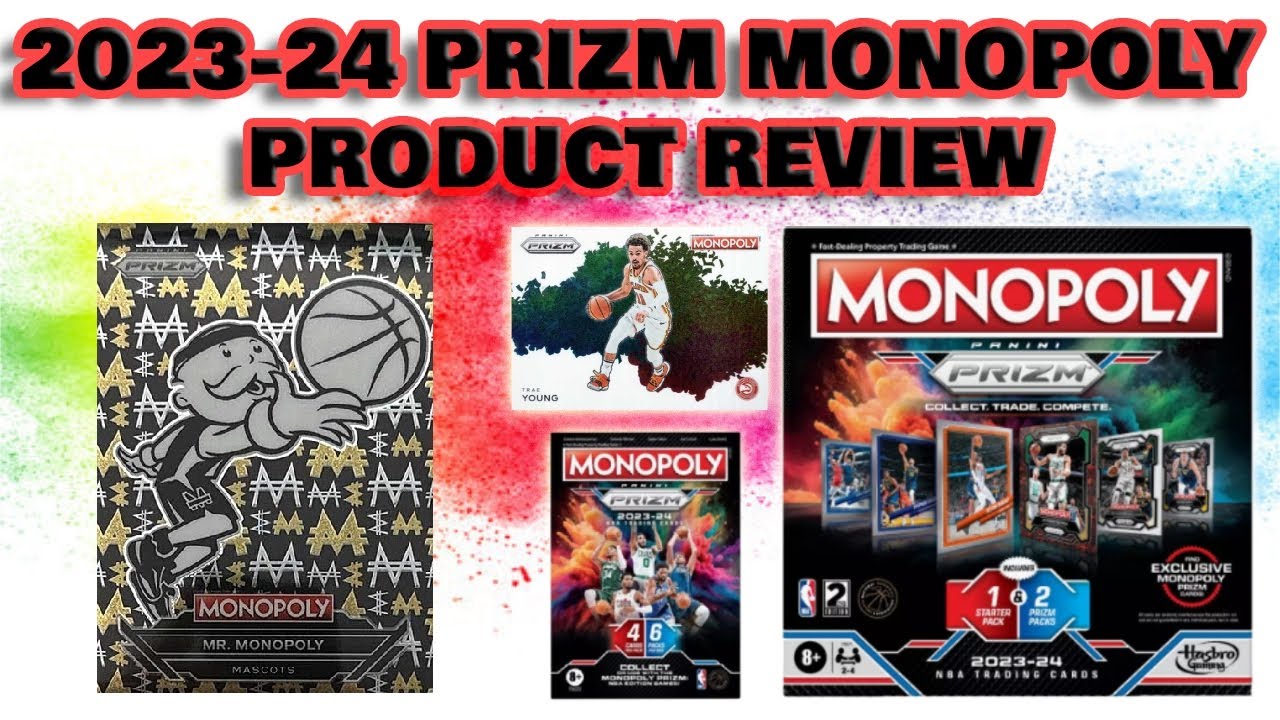 Monopoly Prizm: NBA 2nd Edition Board Game + 2023-24 Blaster Box Review ULTRA RARE: MONEY BLASTS
