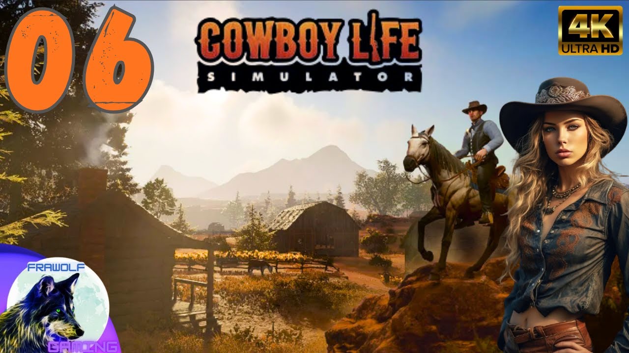COWBOY LIFE SIMULATOR🤠 : Plantations + Pendu = 1 belle journée au Far West ! Ep.06