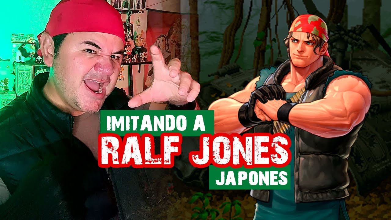 Imitando a Ralf Jones - KOF en Japonés