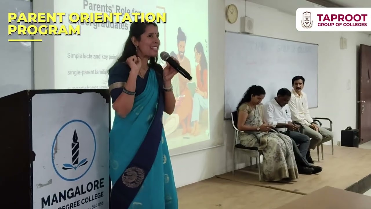 BELAKU – Parents Orientation Program at Taproot Group of Colleges.