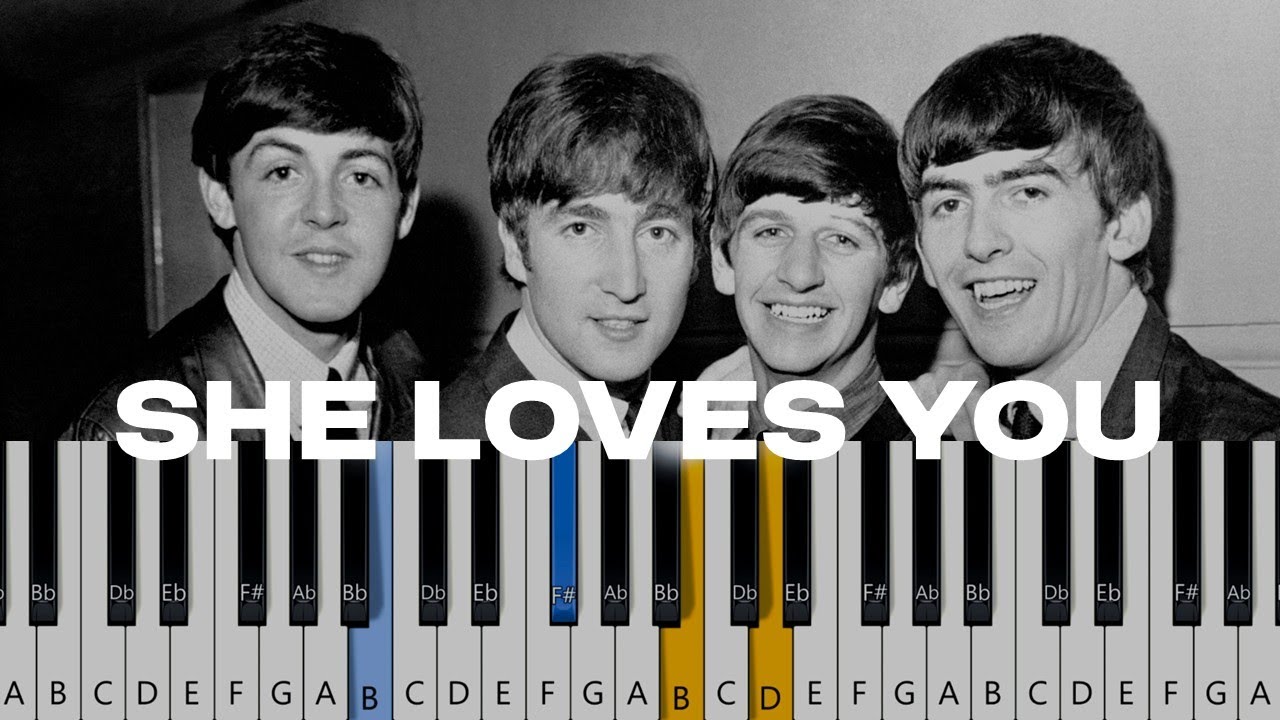 The Beatles - She Loves You (Piano Lullaby)