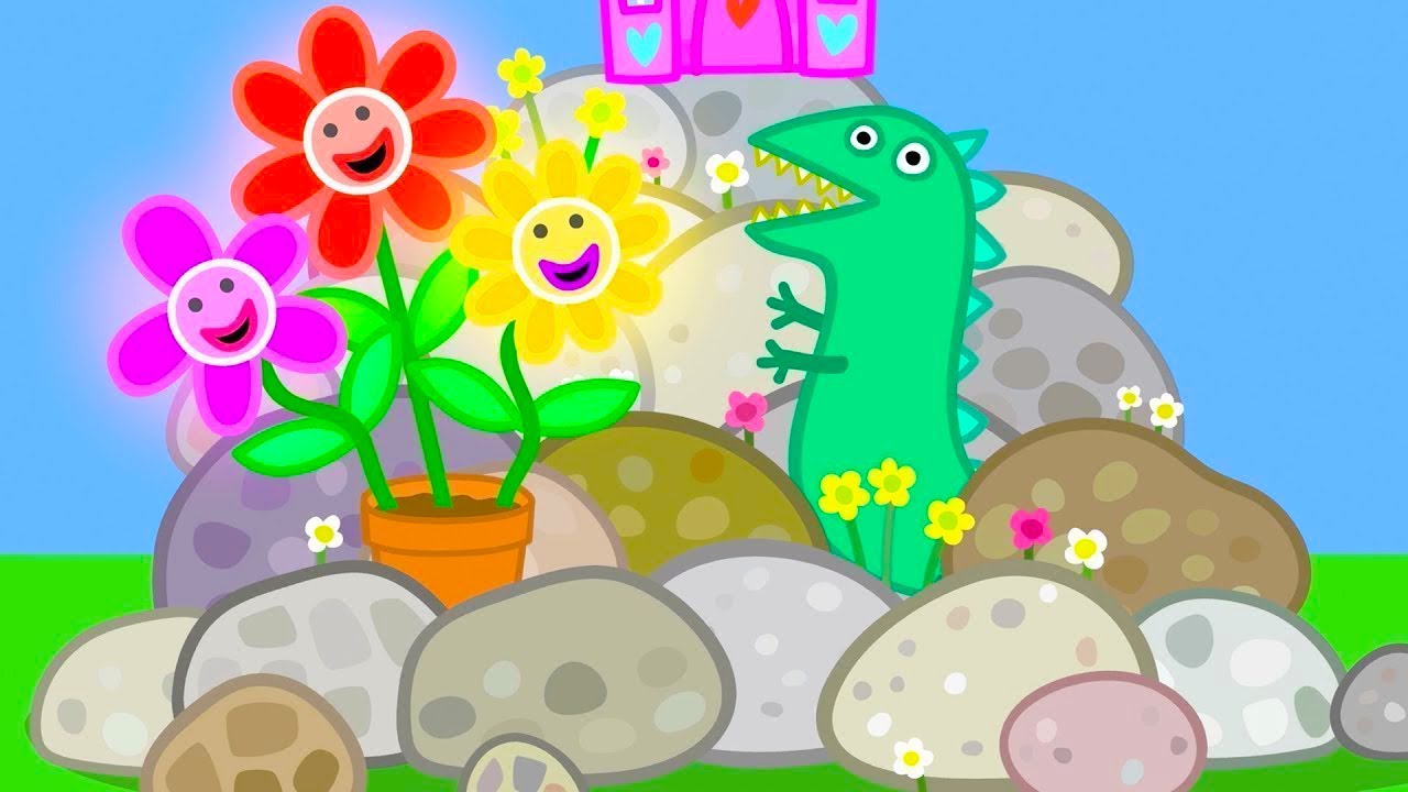 Peppa Pig Makes A Rock Garden 🪨 | Peppa Pig Official Full Episodes
