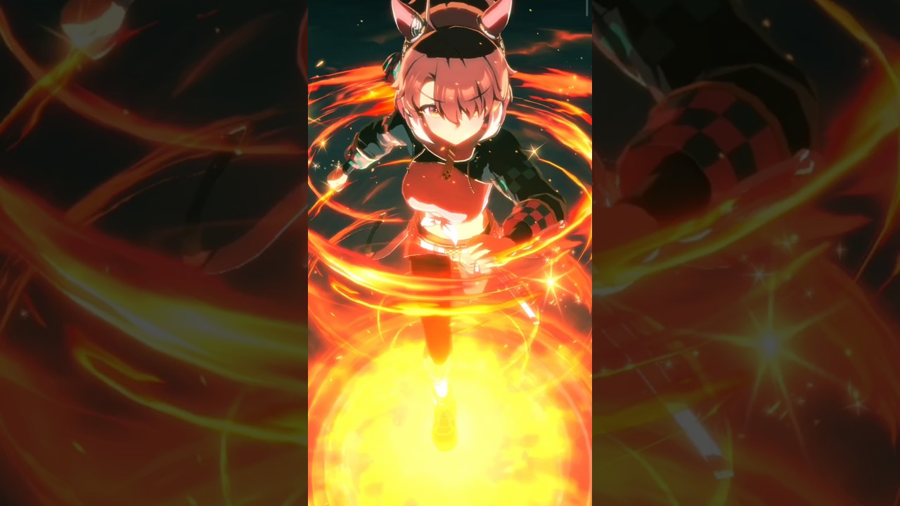 Dantsu Flame Victory Pose & Special Move Animation #umamusume