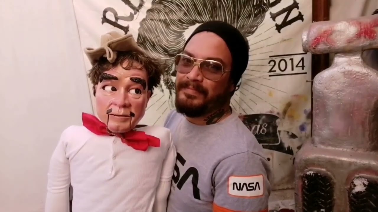 marioneta cantinflas marionetas México. muñecos ventrilocuos México