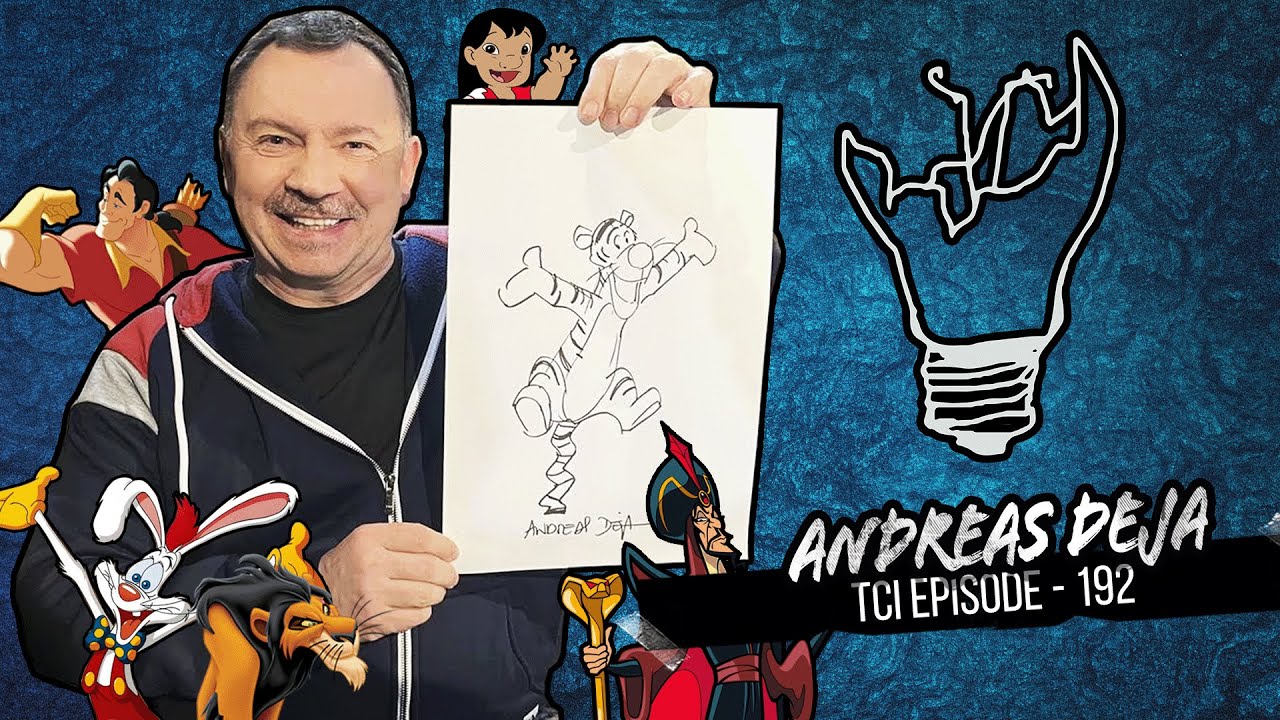 DISNEY BEHIND THE SCENES with ANIMATION LEGEND Andreas Deja ! (Mushka Film)