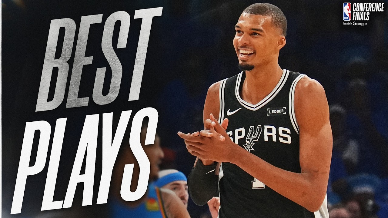 Уэмби одержал убедительную победу и получил награду MVP финала Западной конференции 2026 года име...