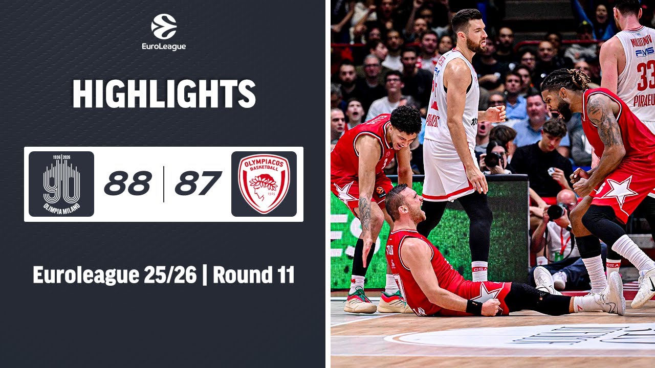 Olimpia Milano - Olympiacos Extended highlights