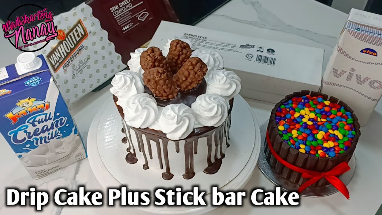 Drip Cake plus Stick Bar chocolate cake by mhelchoice  Madiskarteng Nanay