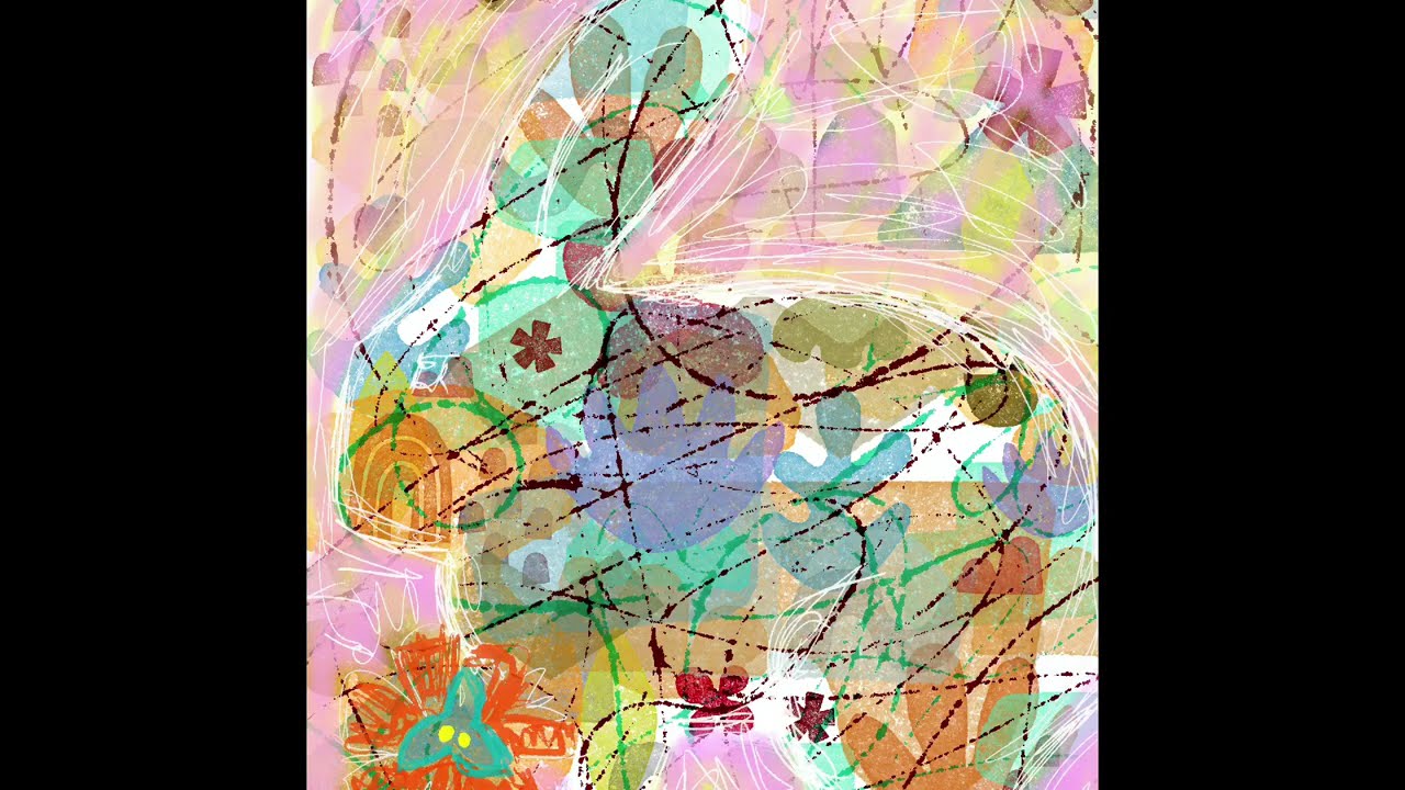 Procreate Time Lapse iPad Art Bunny
