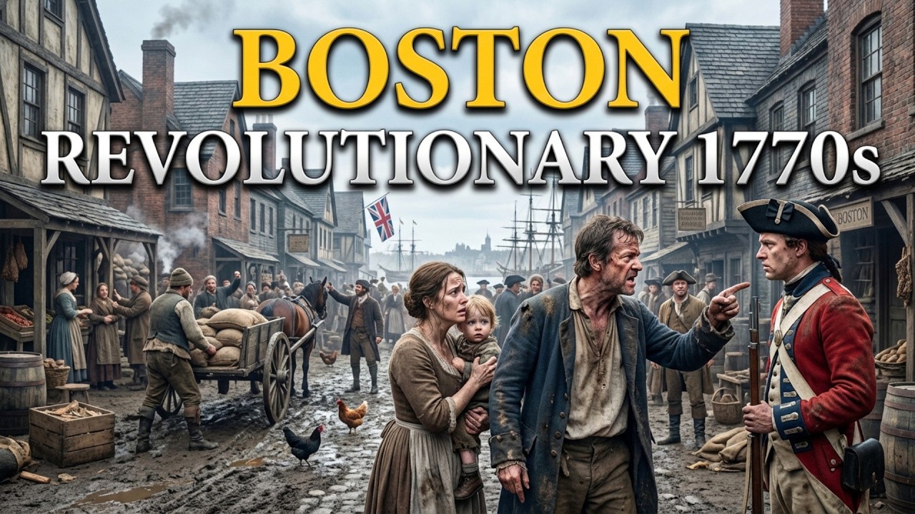 What Life Was Actually Like in Boston in the Revolutionary 1770s