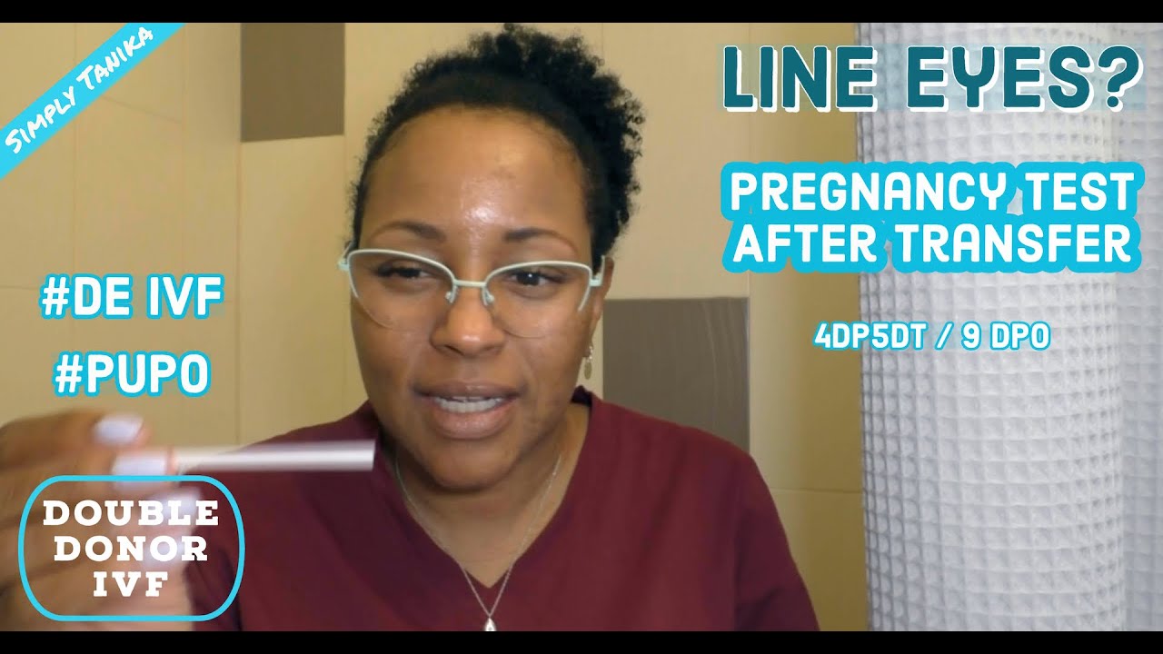 Pregnancy Test After IVF 5 Day Transfer | FET | 9DPO and 4 Days Past 5 Day Transfer 4DP5DT