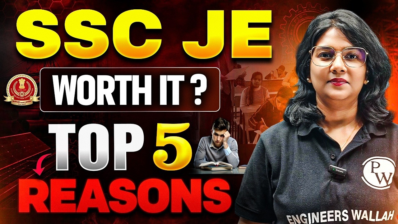Is SSC JE Worth It in 2026? | Top 5 Reasons Explained | SSC JE Salary, Growth & Reality