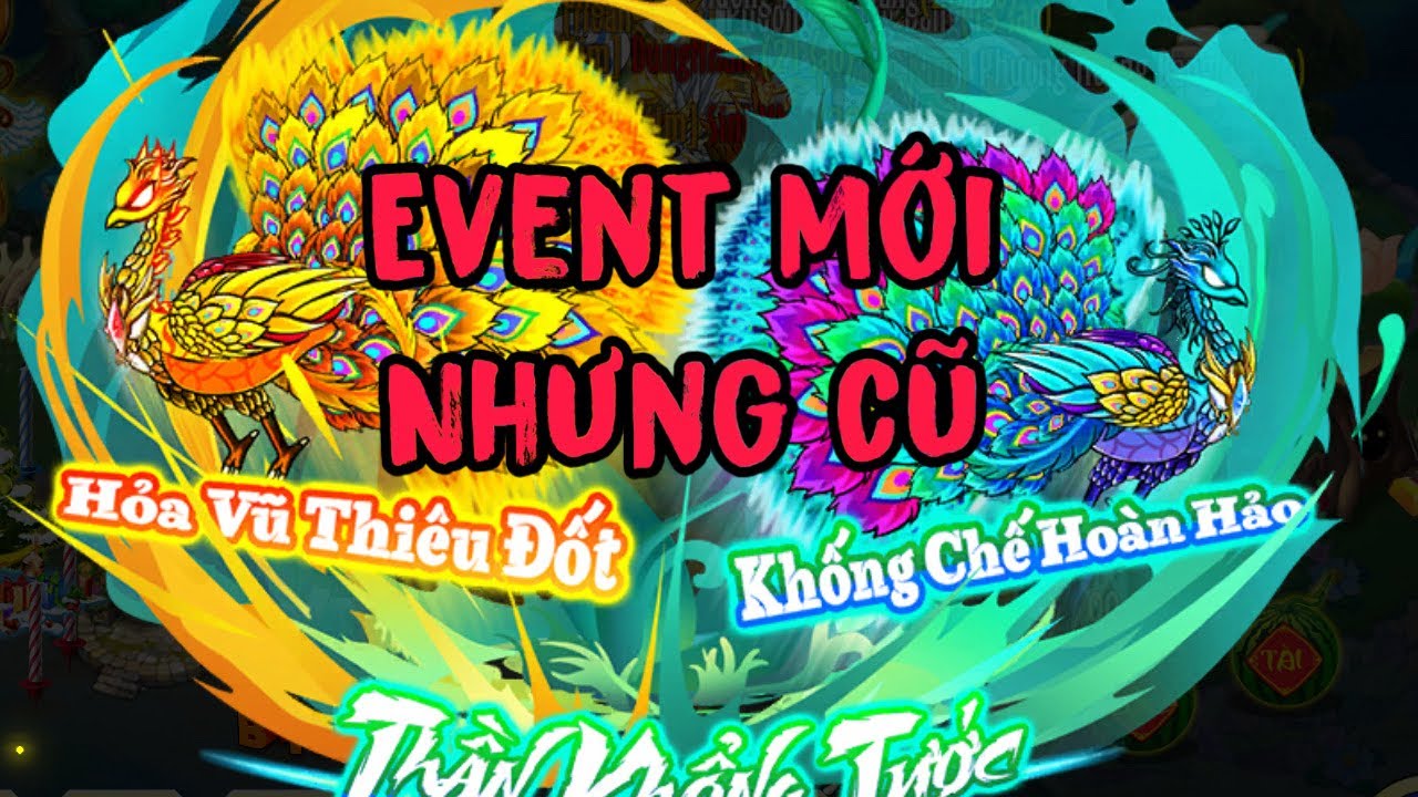 [Đảo Rồng Mobile]: Rồng Sơ Vơ và Thần Khổng Tước hoàn toàn mới !!! Sự kiện trồng cây