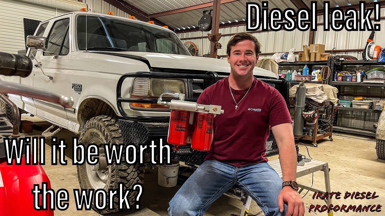 Irate E-Fuel install on obs 7.3 Powerstroke (Part - 1)