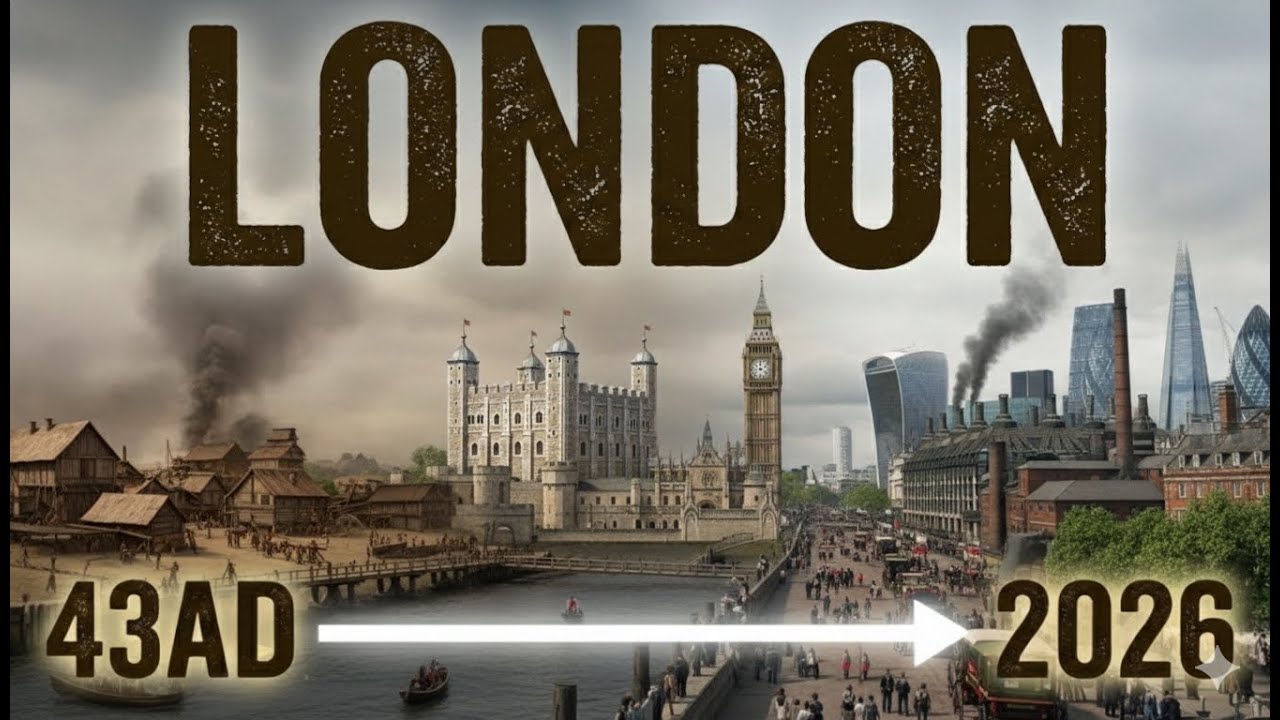 The Entire History of London in 24 Minutes - Medieval Times