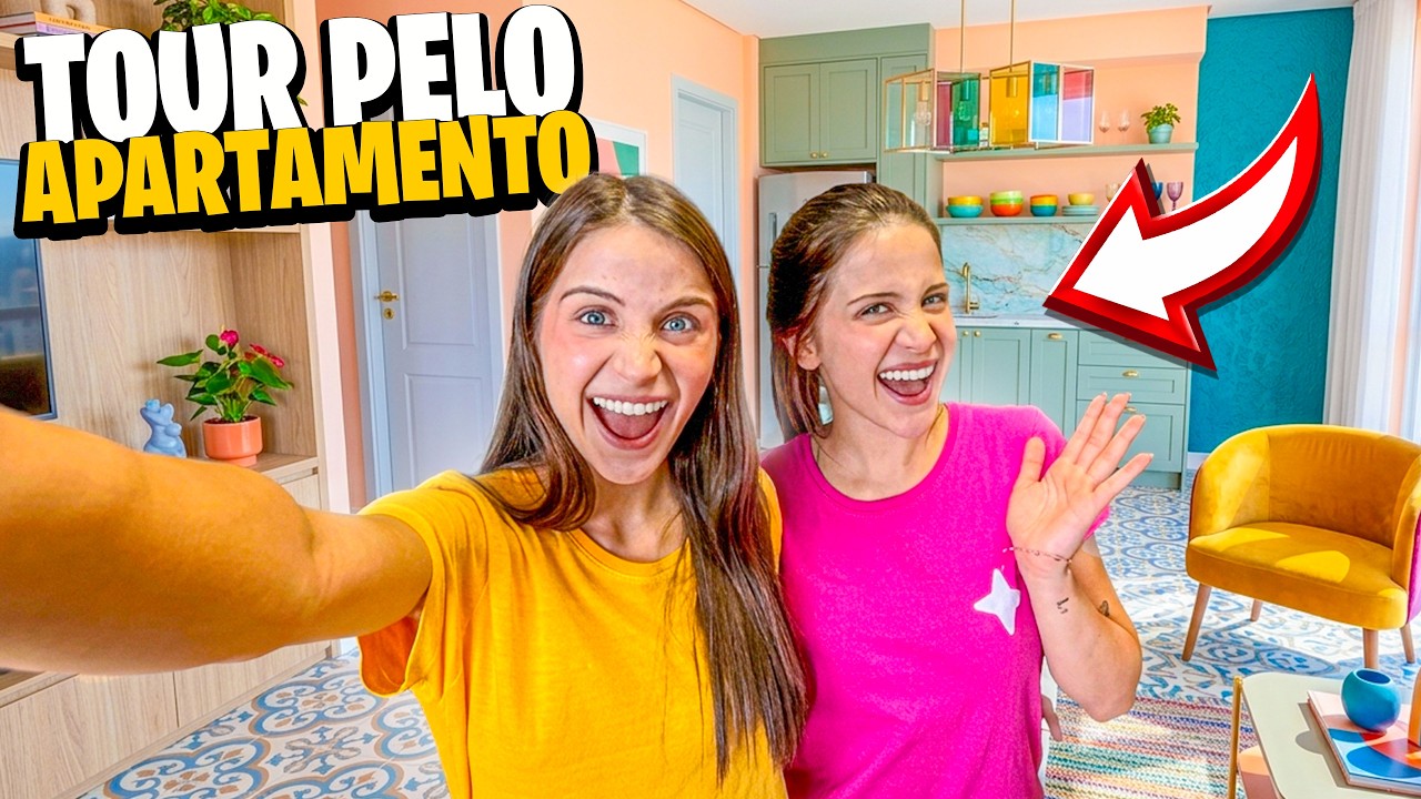 TOUR pelo nosso APARTAMENTO novo 🏠
