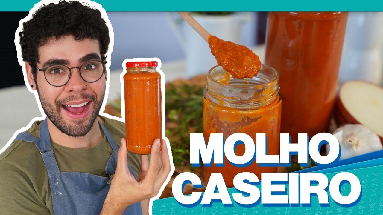 NÃO COMPRE MAIS MOLHO DE TOMATE NO MERCADO | COMO EU FAÇO MEU MOLHO CASEIRO FÁCIL E RÁPIDO