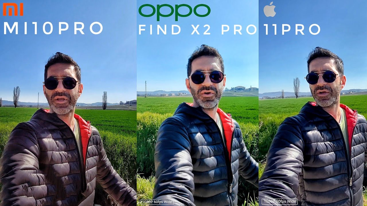 Xiaomi Mi 10 Pro Vs iPhone 11 Pro VS Oppo Find X2 PRO Camera TEST