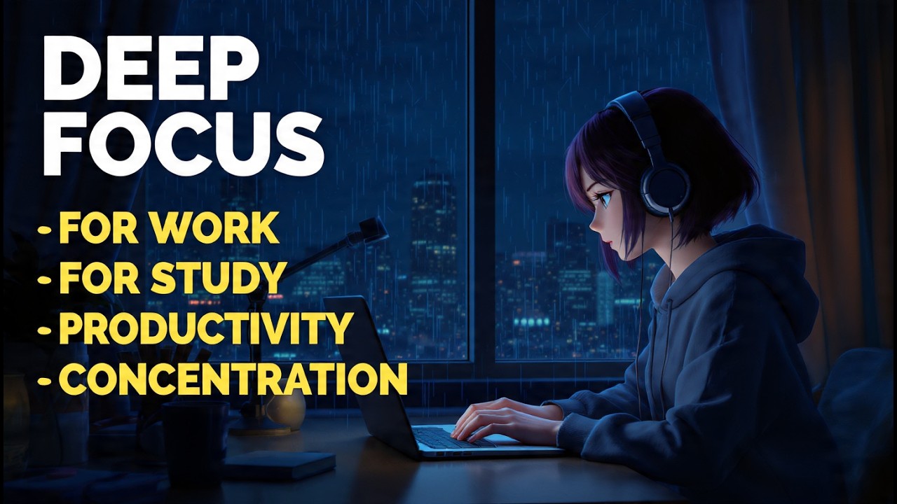 🔴 LIVE Music for Deep Concentration | Relaxing Instrumental for Productivity