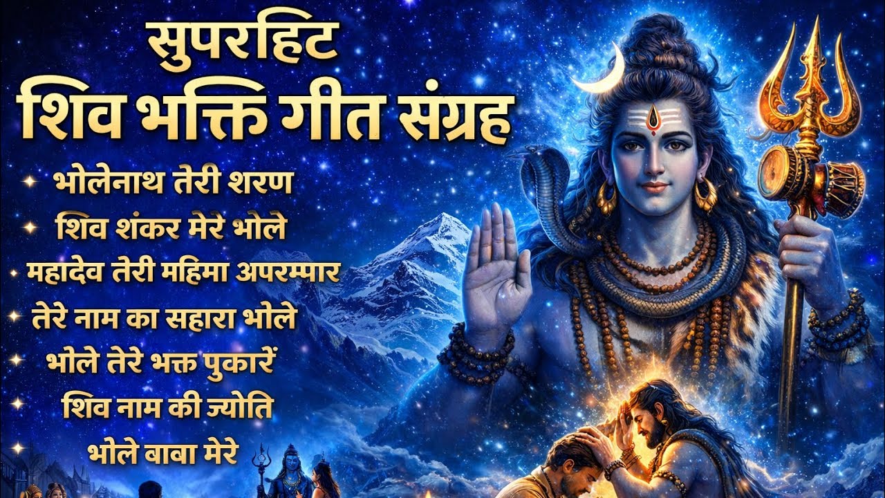 Superhit Shiv Bhakti Geet Sangrah 2026 | Nonstop Shiv Bhajan | Har Har Mahadev  Bhakti Song Special