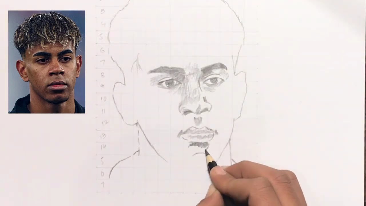 Lamine Yamal Art 🎨 | Future Star of Football ⚽ | Amazing Drawing