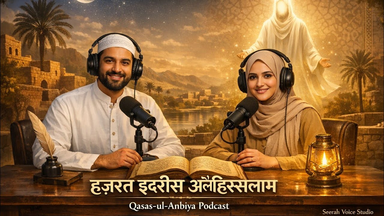 हज़रत इदरीस अलैहिस्सलाम का मुकम्मल क़िस्सा | Qasas ul Anbiya Podcast | Seerah Voice Studio