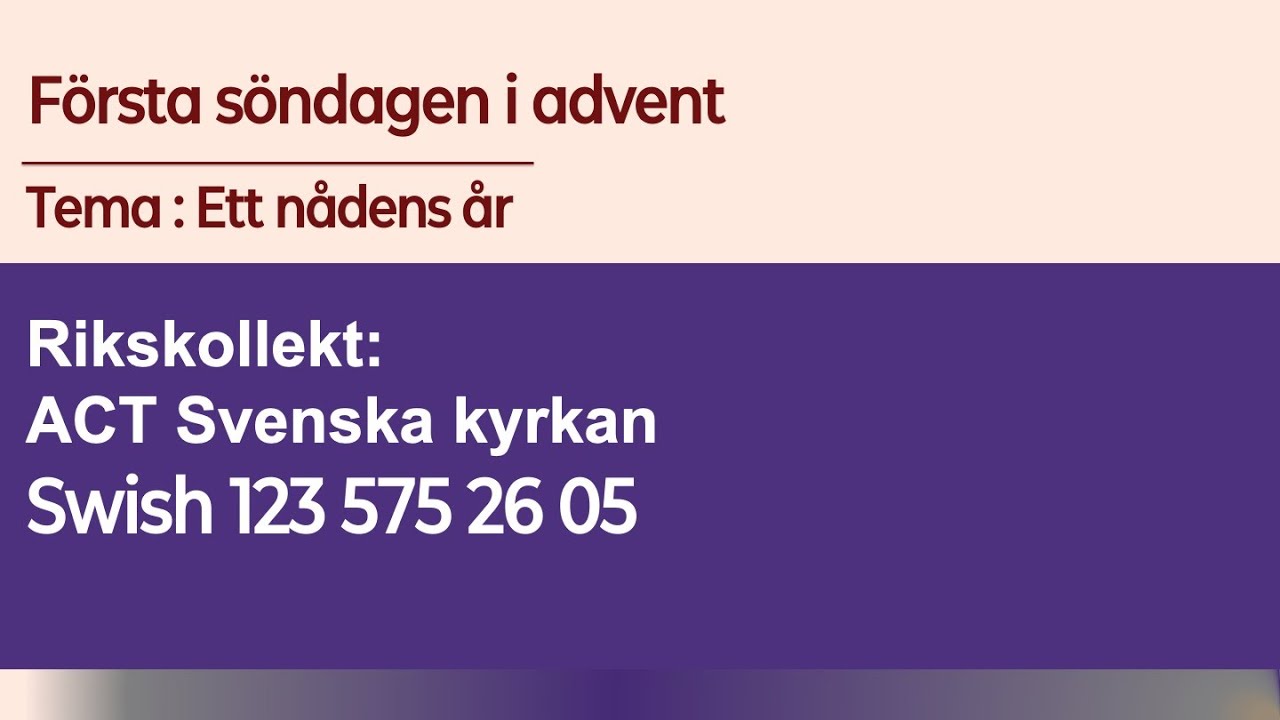Första söndagen i advent