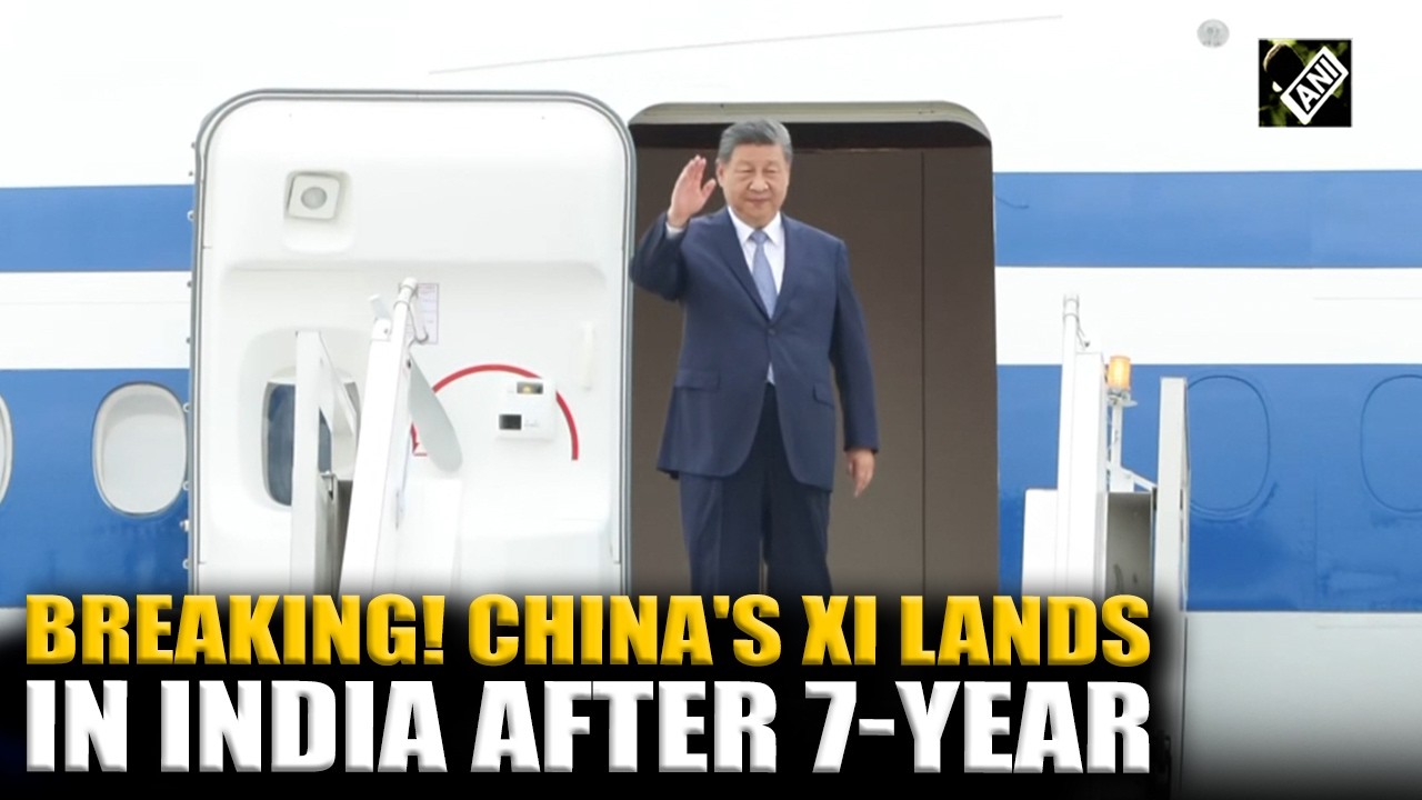 BREAKING NEWS: Chinese Premier Xi Jinping lands in India after 7 years for BRICS Summit in New Delhi