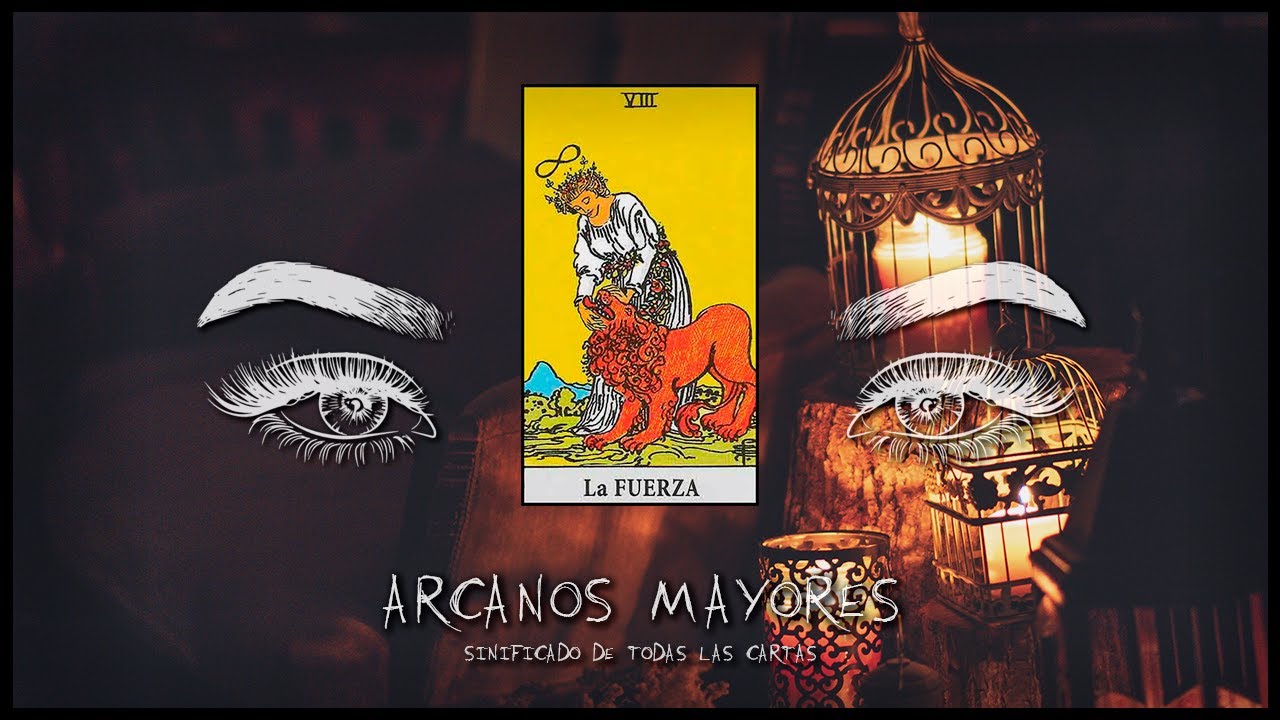 🔹 LA FUERZA TAROT 🔮 Significado e Interpretación de la Carta en Español (Curso Rider waite)