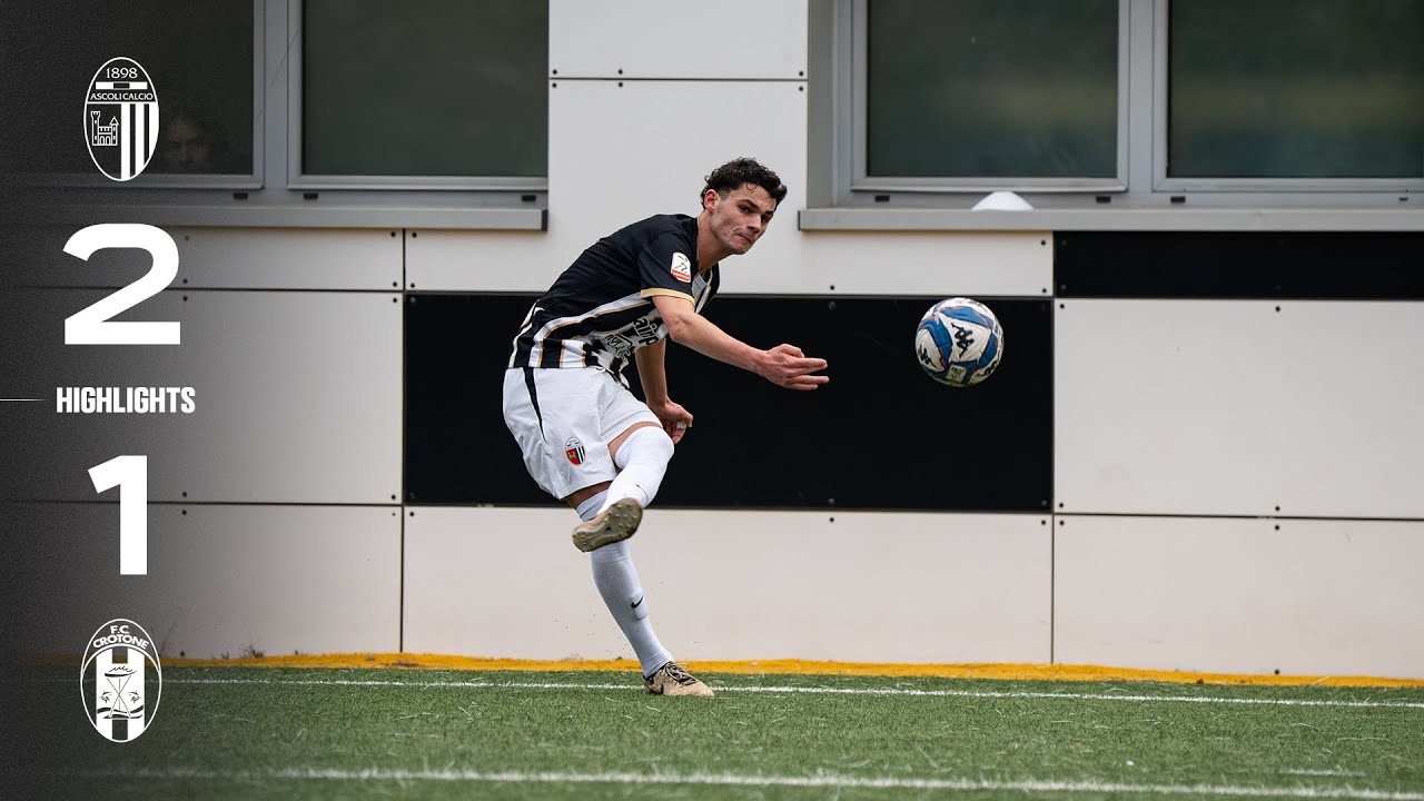 Highlights Ascoli-Crotone 2-1 | Primavera 2 | Ascoli Calcio