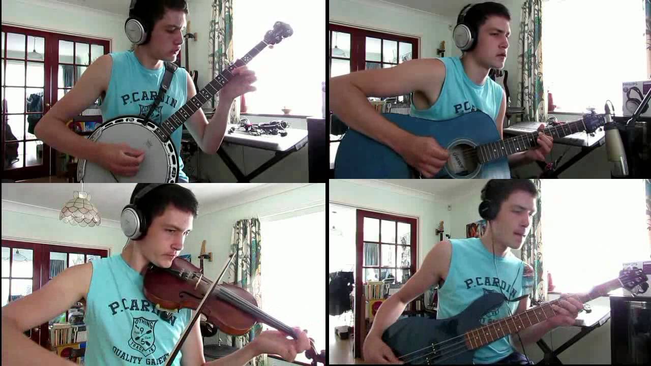 Ace of Spades - MOTORHEAD - (Banjo, Violin, Guitar and Bass cover)