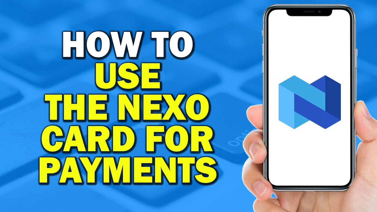 How to Use the Nexo Card for Payments (Quick Tutorial)