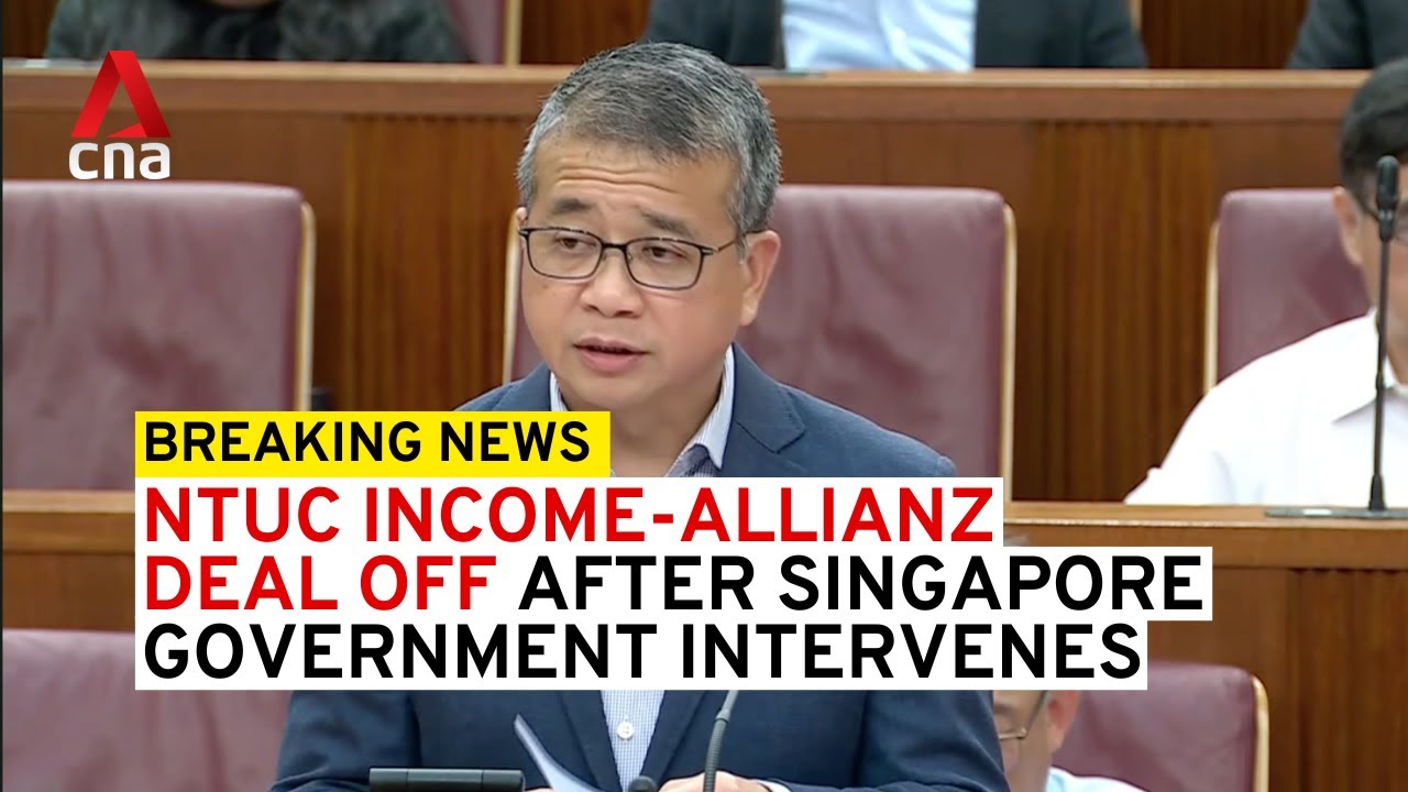 Сделка между NTUC Income и Allianz сорвалась после вмешательства правительства Сингапура, сообщил...
