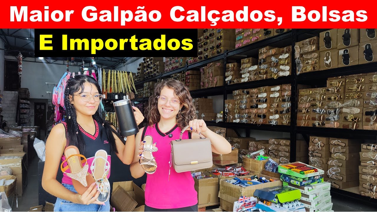 MAIOR GALPÃO DE CALÇADOS, BOLSAS E IMPORTADOS EM SANTA CRUZ DO CAPIBARIBE