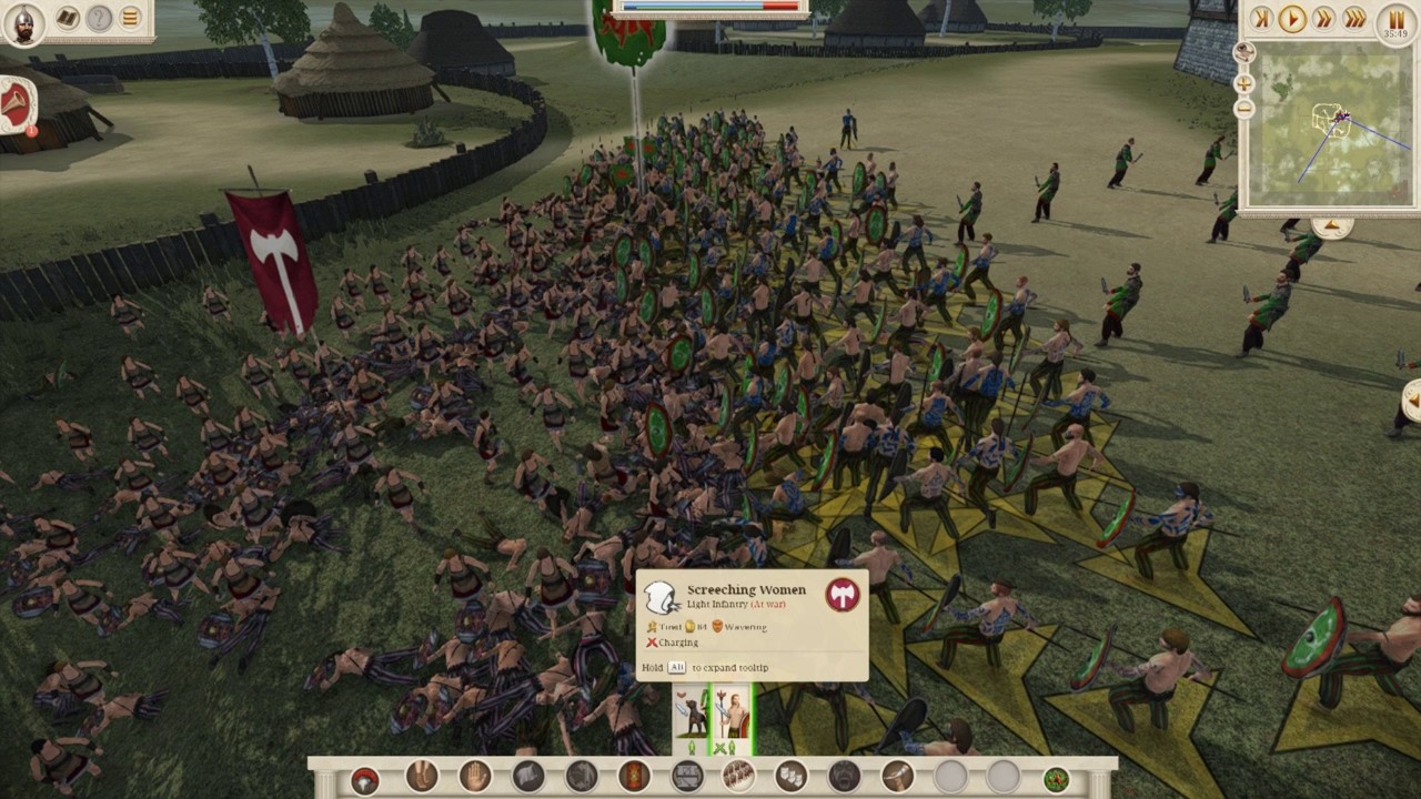 Rome Remastered: Total War; Gaul Campaign #84 Defense of Bordesholm