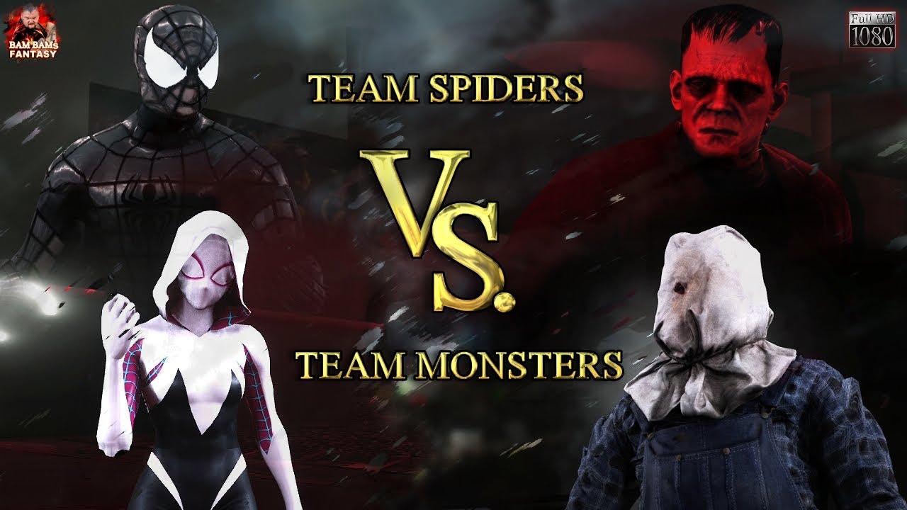 Team Spiders VS. Team Monsters⭐ FANTASY MATCH ⭐ | Gameplay | Community Wish