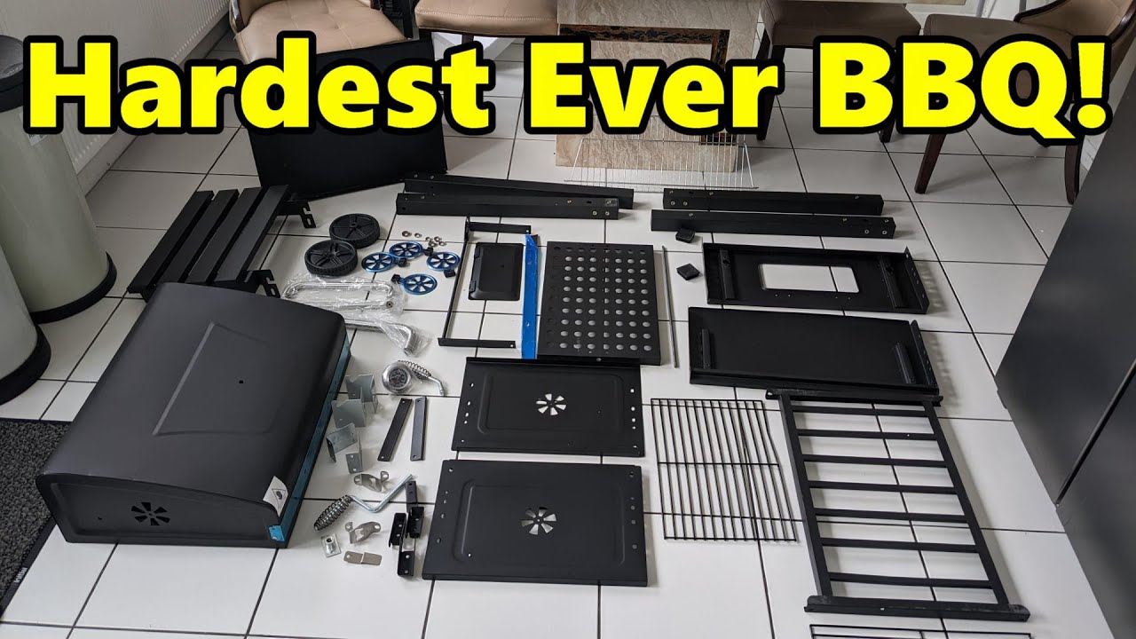 Bigzzia Barbecue Grill - 4 hour Assembly! 😰