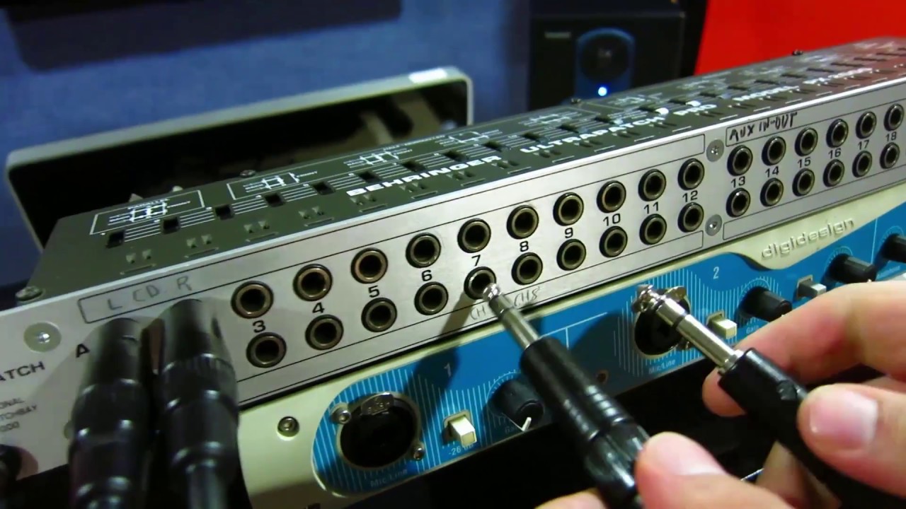 ENTENDER EL PATCH PANEL DE AUDIO - 3. MODO SEMINORMALIZADO (HALF-NORMALLED) y ABIERTO (OPEN o THRU)