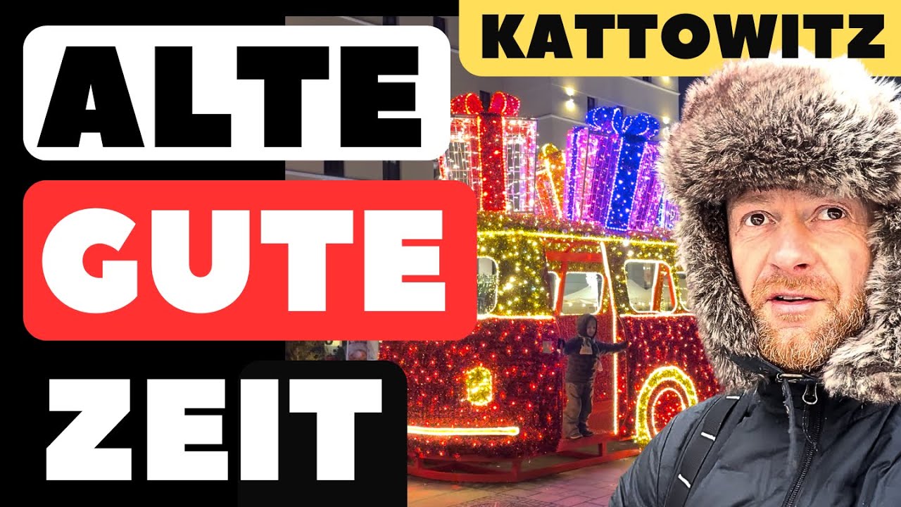 Ich bin auf dem Weihnachtsmarkt in Polen (Ein Traum)