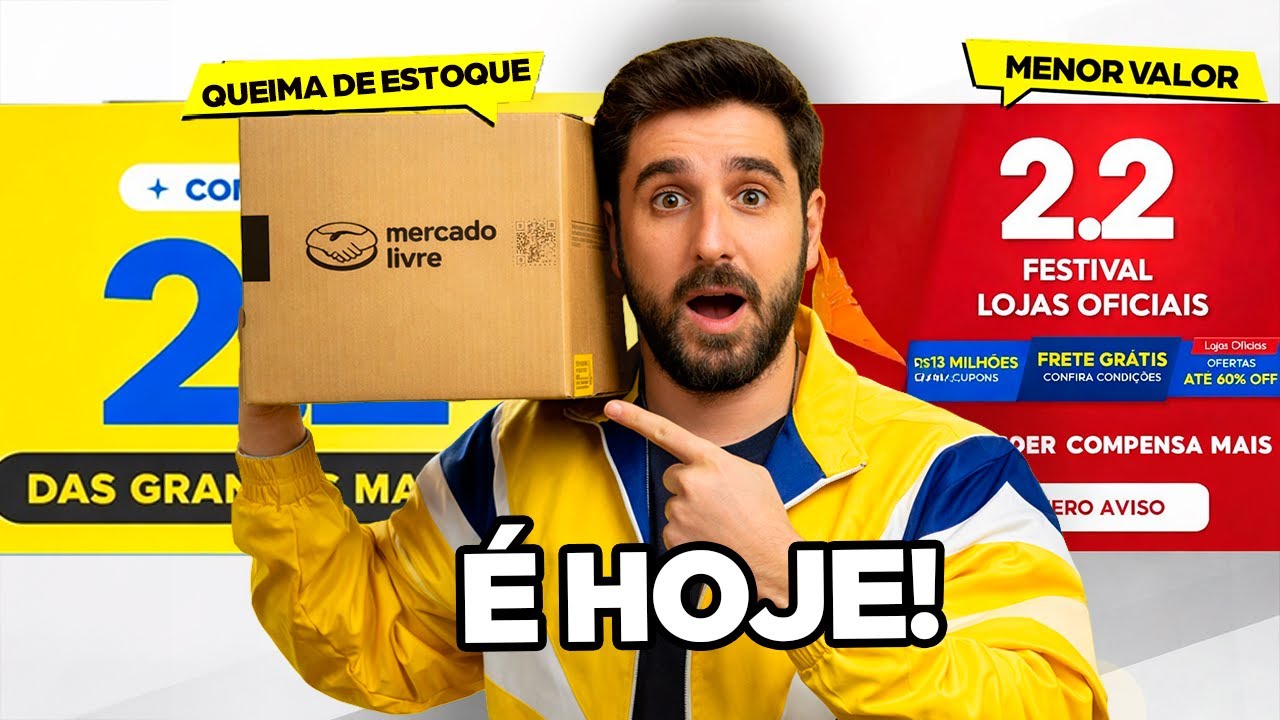 🔴 VAI ESGOTAR - COBERTURA EVENTO OFICIAL 2/2  PEGA ISSO! CUPOM MERCADO LIVRE SHOPEE