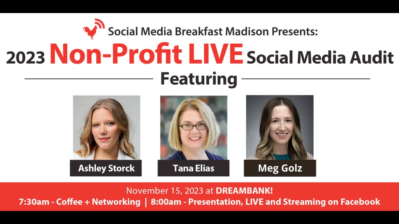 Non-Profit LIVE Social Media Audit | SMBMadison